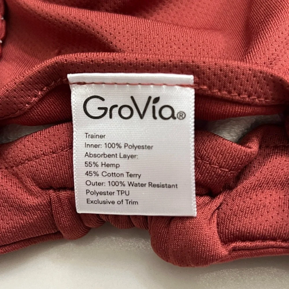 GroVia Kids Adjustable Diaper Covers - Rose & Burgundy